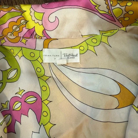 Bedhead Pajamas X Trina Turk Floral-print Silk
Pajama Set In Popart Floral - Picture 4 of 9